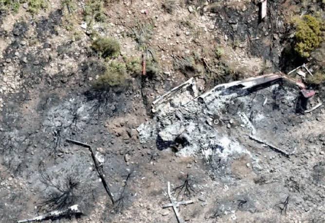 Helicopter Crash Near Mt Ololokwe in Samburu County